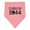 Mauve and Natural, variant on Inktastic Class of 2044 Childrens Future Graduate Baby Bandana Bib