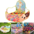 thumbnail image 4 of Baby Ball Pool Baby Play Tent Portable Baby Ball Ocean Pool and Basketball Hoop Animal Theme, 4 of 7