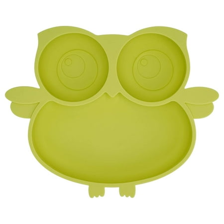 

Silicone Suction Plate - Self Feeding Training Storage Divided Plate Baby Toddler Bowl and Dish Fits for Most Hairchairs Trays Microwave Dishwasher Safe