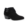 thumbnail image 1 of Style & Co. Womens Willow Microfiber Block Heel Ankle Boots, 1 of 3