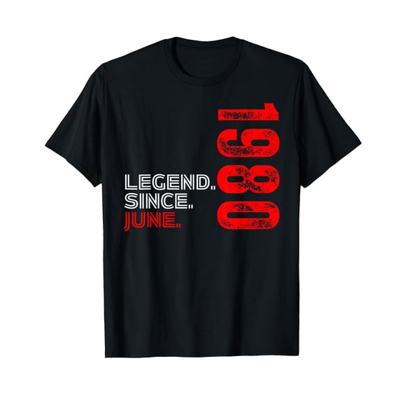 Vintage Born In June 1980 T-Shirt for Nostalgic Birthday Celebrations