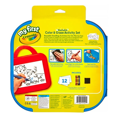 Crayola My First Color & Erase Activity Mat