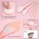 thumbnail image 3 of Make Up Brushes 8Pcs Makeup Brush Set Foundation Brush Blending Brush Eyeshadow Brushes Eye Brushes Set with Bag (Pink), 3 of 4