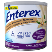 Enterex Complete & Balanced Nutrition Vanilla Powder Drink, 400 g