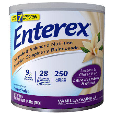 Enterex Complete & Balanced Nutrition Vanilla Powder Drink, 400 g
