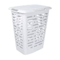 thumbnail image 2 of Cesta para Ropa Mainstays con Tapa Tejida Blanca 62 l, 2 of 4