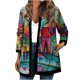 thumbnail image 1 of Chaquetas para mujer, chaqueta de entrenamiento diario para vacaciones, cárdigan de otoño e invierno, abrigo de punto abierto, Top informal de manga larga con estampado Floral Odeerbi ODB-3, 1 of 9