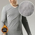 thumbnail image 4 of Men's Thermal Long Sleeve Compression Shirts, Athletic Base Layer Top, Winter Gear Running T-Shirt, 4 of 8