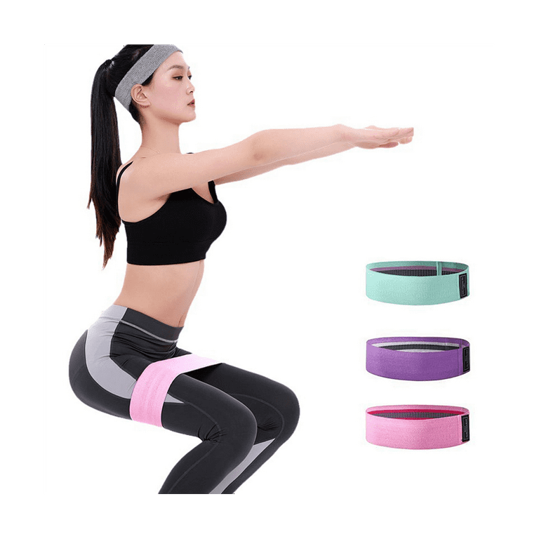 3 Levels Resistance Bands Set for Working Out Fitness Bands Workout Bands  Exercise Bands Resistance Bands for Legs 