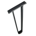 thumbnail image 4 of WEUVEB Black Steel Furniture Legs for DIY Projects and Replacement Strong Cold Rolled Steel Component, 4 of 8