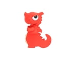 thumbnail image 1 of 3D three-dimensional animal bookmarks original PVC creative creative cute funny cat stationery, 1 of 5