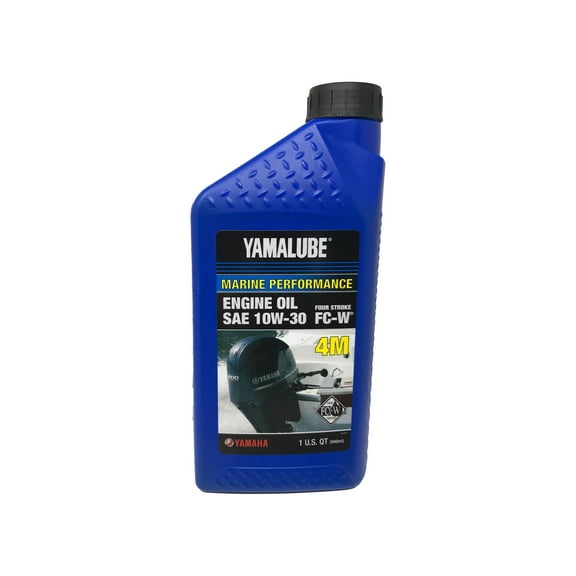 Yamaha Genuine OEM Yamalube Marine 10W30 Engine Oil LUB-10W30-FC-12