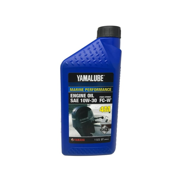 Yamaha Genuine OEM Yamalube Marine 10W30 Engine Oil LUB10W30FC12