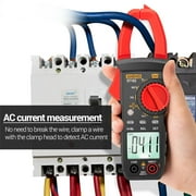 ANENG Digital AC Current Clamp Meter ST182 4000 Counts 400A Automatic Multimeter Voltage Meter with Backlight Universal Tester Gauge NCV Test Measuring Temperature