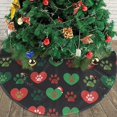 thumbnail image 4 of Falda para árbol de Navidad de 30 pulgadas, divertida alfombra para árbol de Navidad, falda para árbol de Halloween, adornos para árbol de Navidad de Halloween para interiores y exteriores de, 4 of 8