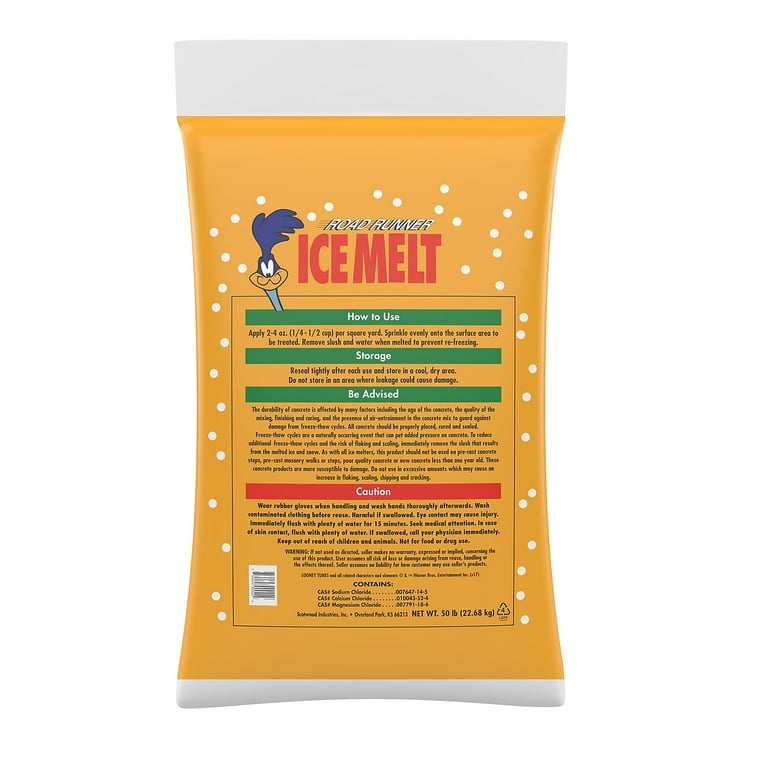 Road Runner Ice Melt, 50 lb Bag Road Runner Ice Melt, 50 lb Bag