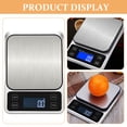 thumbnail image 3 of PENIKOKO Portable Stainless Steel Food Scale with Clear Screen for Accurate Kitchen Weighing, 3 of 8