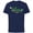 Navy, variant on Disney St. Patrick's Day Vacation 2026 Matching Trip Logo - Short Sleeve Cotton T-Shirt for Adults - Customized-Black