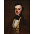 thumbnail image 2 of William Page 19x24 Black Ornate Framed Double Matted Museum Art Print Titled: Portrait of a Young Man (ca. 1830-1835), 2 of 5