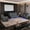 Silver Gray, variant on Gewnee Black 3-Piece Living Room Air Leather Recliner Sofa Set