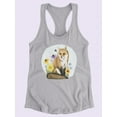 thumbnail image 3 of Wild Woodland I. Racerback Tank Women -Grace Popp Designs, Female Medium, 3 of 4