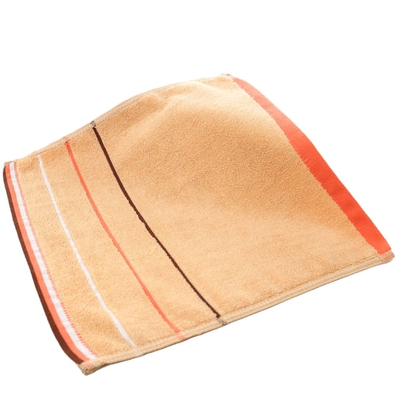 JeashCHAT Cotton Washcloth Face Towel for Bathroom, Super Soft Highly Absorbent Hand Towel Face Cloth, Multi-Purpose Wash Cloth, 13.4x13.4 Inch, Coffee