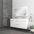 thumbnail image 3 of Alya Bath Ripley Modern Wall Mounted Wood Bathroom Vanity in White, 3 of 4