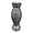 Black Mist, variant on Memorial Cemetery Flower Vase - Real Granite (Grey Granite), with Stainless Steel Inner, Grave Marker, Decorations for Gravesite, Headstone Flowers Holder, Garden Lawn & Yard