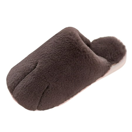

BESTHUA Winter Home Fuzzy Slippers Cute Couple Slippers Indoor Outdoor
