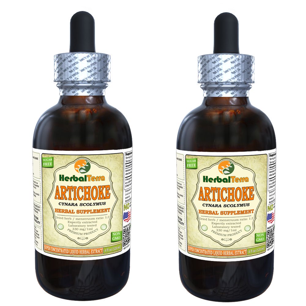 Artichoke (Cynara scolymus) Tincture, Organic Dried Leaf Liquid Extract