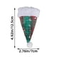 thumbnail image 2 of Juegos De Cubiertos Navideños Juegos Creativos De Tenedores Con Gorros Navideños Miniatura Adornos Con Lentejuelas Adornos Decorativos Para Escritorio, 2 of 4