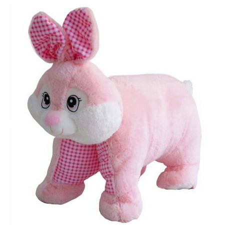 Pink Bunny Pillow Plush