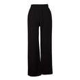 thumbnail image 1 of Pantalón George para Dama, Pierna Ancha Negro Talla CH, 1 of 4