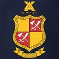 thumbnail image 3 of CafePress - Delta Chi Coat Of Arms Long Sleeve T Shirt - Mens Hooded Shirt, 3 of 3