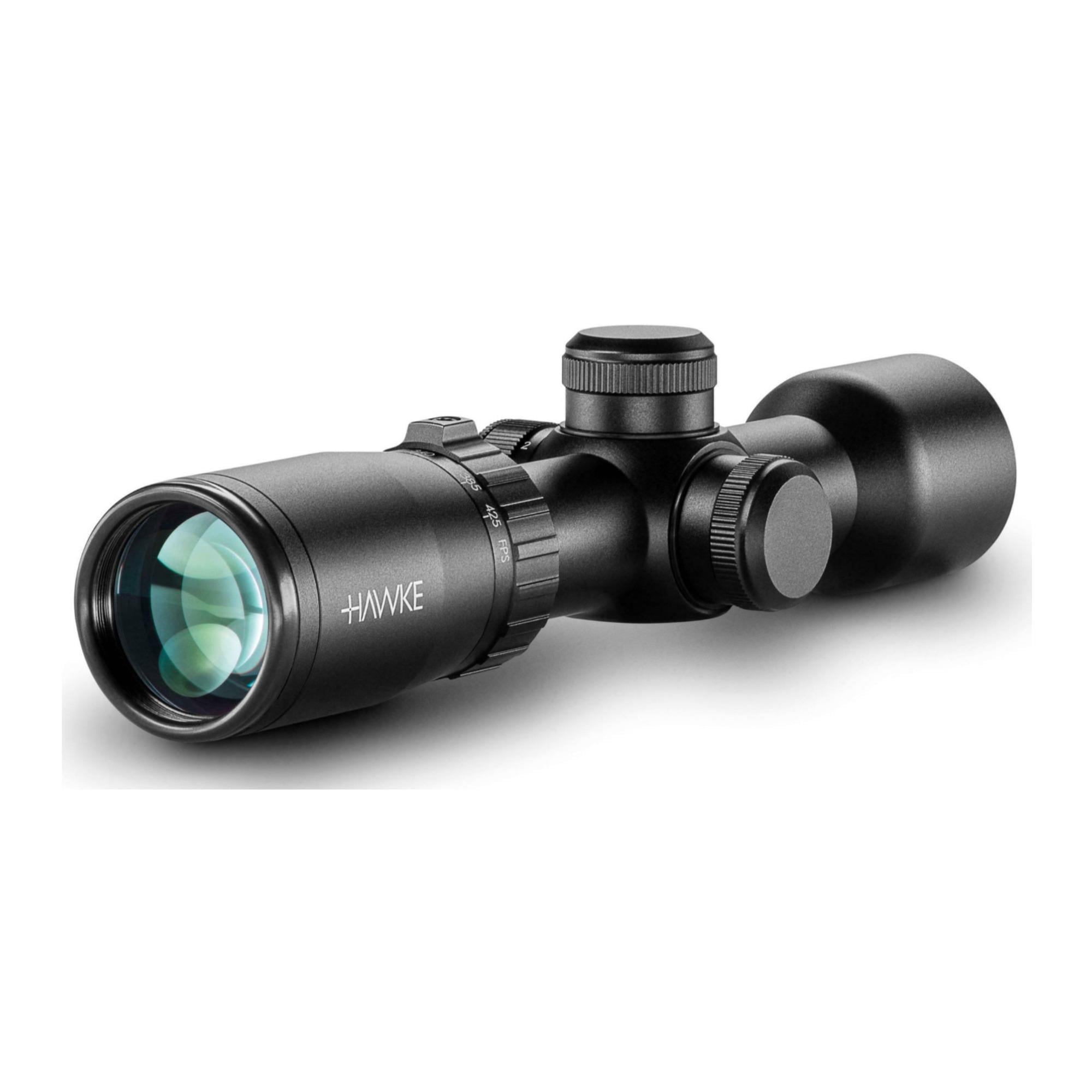 Hawke XB1 Vari-Speed 1.5-5x32 IR Crossbow Scope w/ Illuminated Reticle and Rings