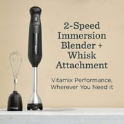 Vitamix 2-Speed Immersion Blender + Whisk Attachment, Black