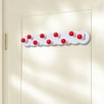 thumbnail image 6 of Multi-Use Adhesive Hanger 9-Hook Wall Organizer for Rental Apartments Kitchen Bathroom | Strong Paste-On Design for Coats Keys and Daily Essentials without Drilling, 6 of 6
