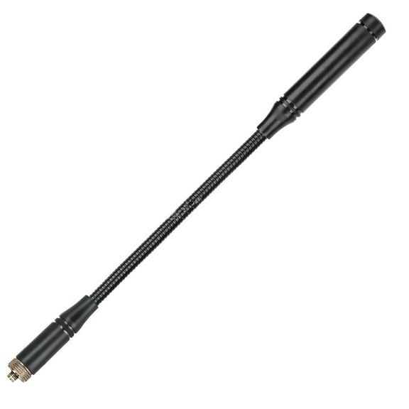 Gooseneck Tactical Antenna for UV-5R Dual Band VHF/UHF, 5.0dBi Gain, Flexible and Durable