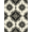 Black And Ivory, Pattern 6, variant on ODIKA 8'x10' Washable Area Rug Non-Slip Chair-Friendly Mat Oushak Decorative Inspired Refined Scrolls Balanced Ornate Motifs for Dining Room, Large Office, Lounge