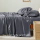 thumbnail image 4 of Juego de sábanas Bedsure King Size Cooling Rayon Bamboo, gris oscuro, 4 of 9