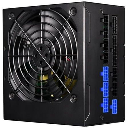 650 watt 140 mm Computer Power Supply PSU Fully Modular with 80 Plus Gold Design Power Supply, Black