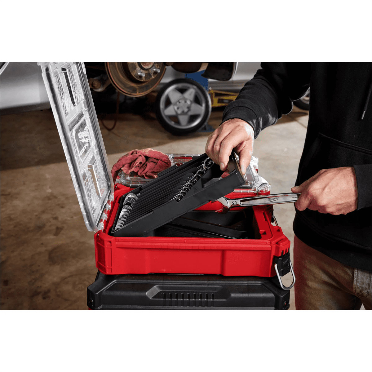 Milwaukee 48-22-9483 15PC Metric Combination Wrench Set with PACKOUT
