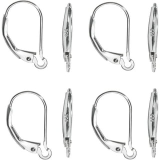 Fun-Weevz 240 Earring Hooks for Jewelry Making; Hypoallergenic Surgical  Steel Earring Wires 
