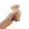 thumbnail image 4 of HONMEET Wooden Legs for Furniture Rounded Cylindrical Shape Diy Table Legs 1Pcs, 4 of 6