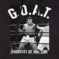 thumbnail image 3 of Muhammad Ali - Boxing Legend - G.O.A.T - Men's Pullover Hooded Fleece Sweatshirt, 3 of 5