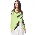 thumbnail image 5 of Halloween Zombie Hand Translucent Breathable Chiffon Yarn Silk Scarf 180*73 (70.86*28.7in) - Lightweight Head Wrap for Women and Girls, 5 of 6