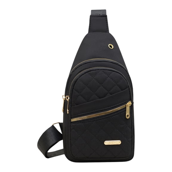 Daypack CrossBody Bag For Women Small Sling Backpack Travel Hiking Chest Bag With Adjustable Shoulder Strap