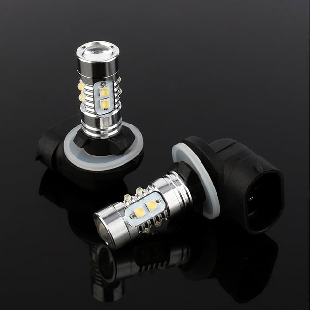1 PAIO LAMPADA FENDINEBBIA H27 881 50W BOMBILLAS LED ANTINIEBLA POR AUTO LAMPADINE