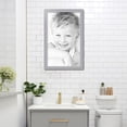 thumbnail image 4 of ArtToFrames 16" x 26" Rugged Gray Picture Frame, 16x26 inch Gray Wood Poster Frame (WOM-4514), 4 of 8