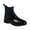 Black, variant on INC Womens Rylien Patent Pull On Rain Boots